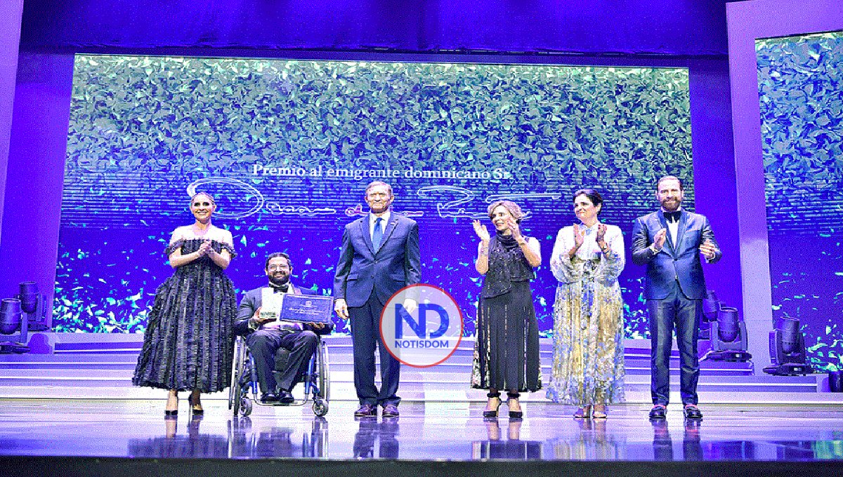 Quemuel Arroyo Peña gana el Premio al Emigrante Dominicano