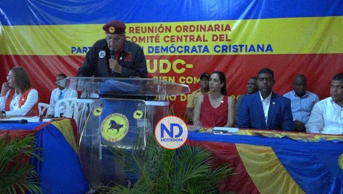 TSE anula reunión Comité Central de Unión Demócrata Cristiana