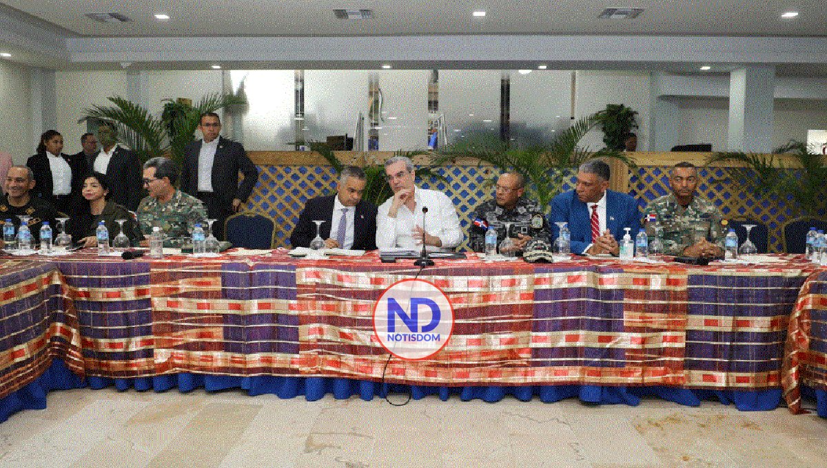 Luis Abinader encabeza reunión seguimiento al Plan de Seguridad