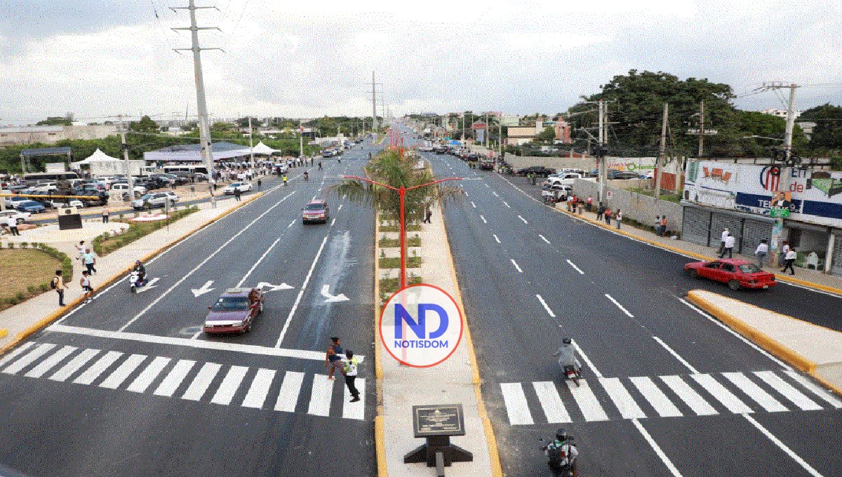 Presidente abinader inaugura la ampliación autopista San Isidro