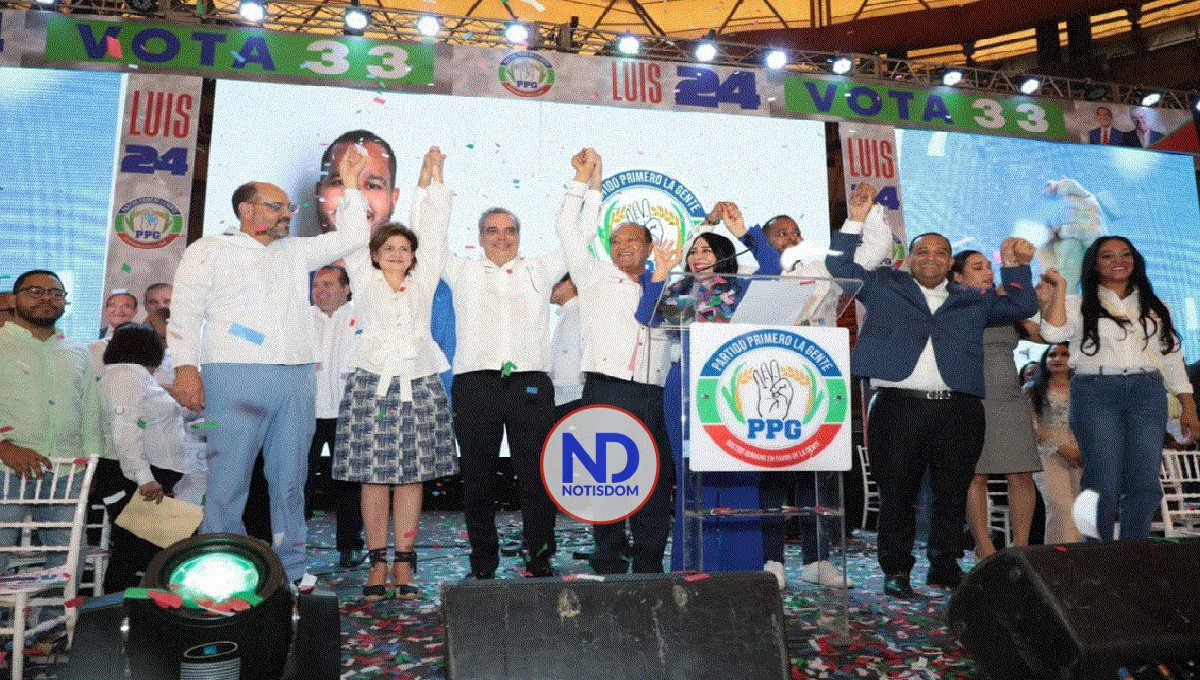 Partido Primero la Gente proclama a Abinader como su candidato presidencial