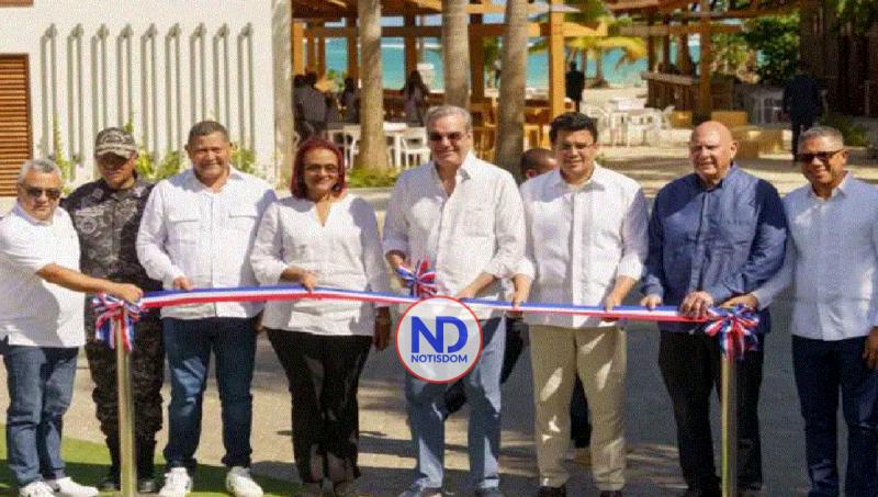 Gobierno entrega obras en Las Galeras, Samaná, por un monto de 206 millones de pesos