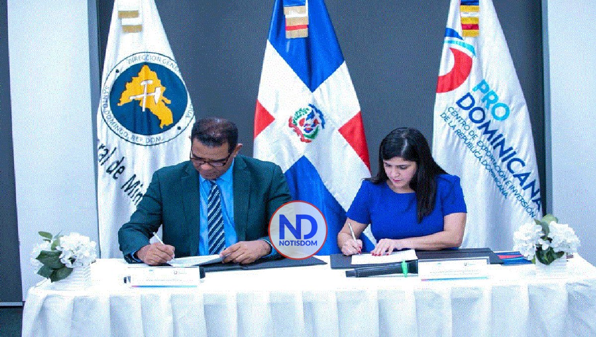 ProDominicana integra a la Dirección General de Minería a la Ventanilla Única