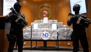 Más de 15 toneladas de drogas incautadas en este 2023 en la RD