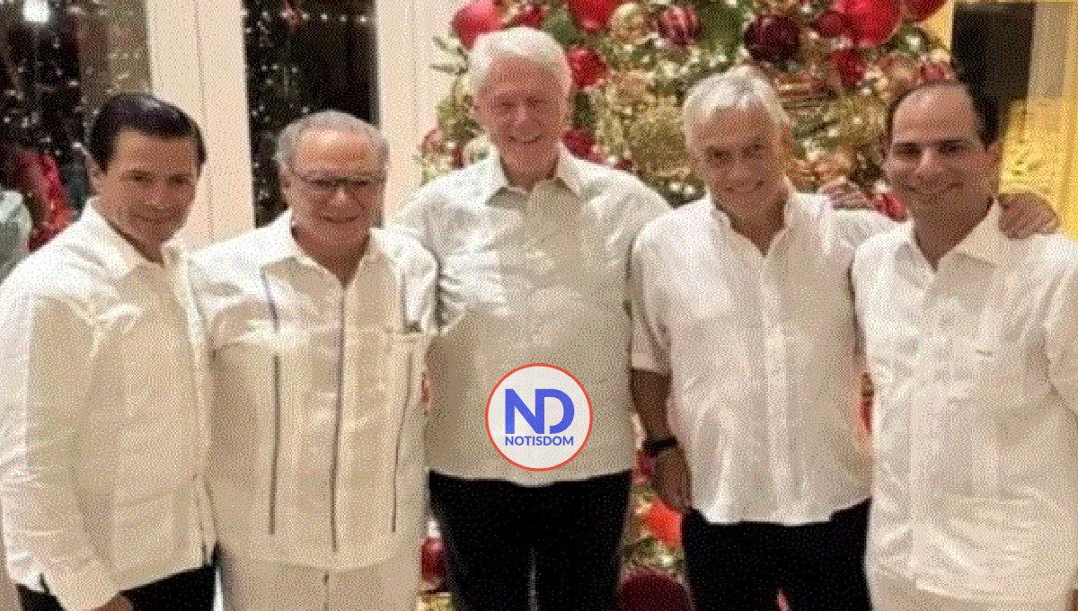 Tres expresidentes extranjeros despiden 2023 en Dominicana
