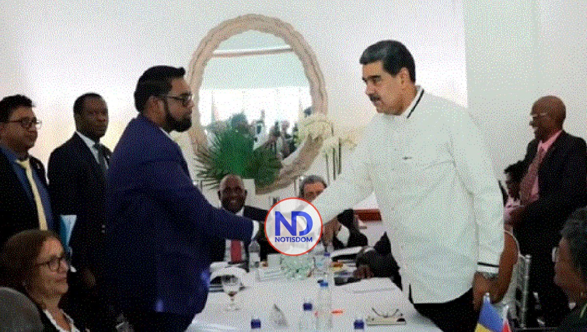 Guyana y Venezuela prometen a resolver disputa por vía pacífica