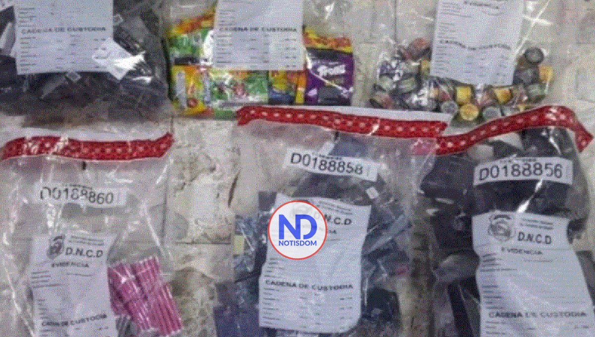 Capturan red distribuía barras de chocolates rellenos de marihuana