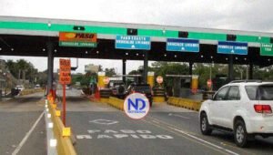 Peajes RD libres de costo entre 7:00 pm del 24 y  6:00 am del 25