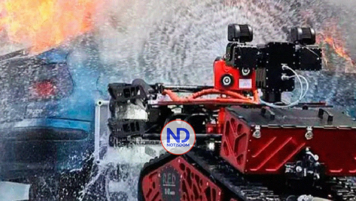 Diseñan un robot para apagar incendios 2 Diseñan un robot para apagar incendios
