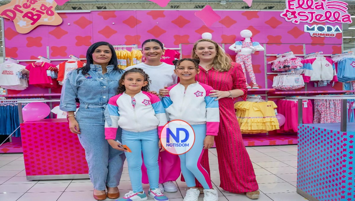 Moda Jumbo presenta junto a Helen Blandino su primera colección infantil “Ella y Stella”