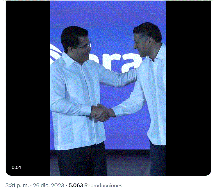 twitter victor m pacheco Abinader satisfecho con logro de Turismo; da la bienvenida con alegría a quienes visitan a RD