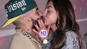 Esposa de Arcángel fue arrestada tras accidente de tránsito