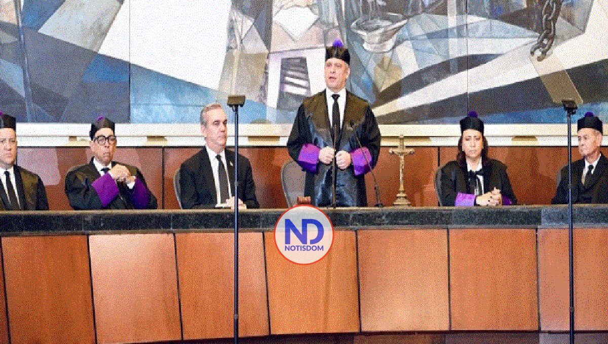 Presidente SCJ dice la justicia es clave para el desarrollo de la RD