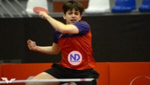 Eva Brito y Ramón Vila obtienen primer lugar nacional tenis mesa