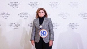 Vicepresidenta participa en Foro Económico Mundial, en Davos