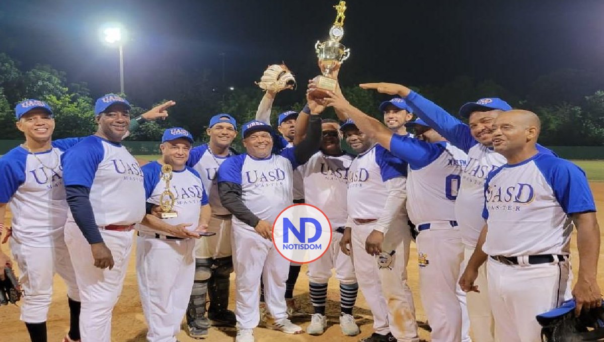 La UASD se corona en softbol máster Rubén Pimentel de Ligas