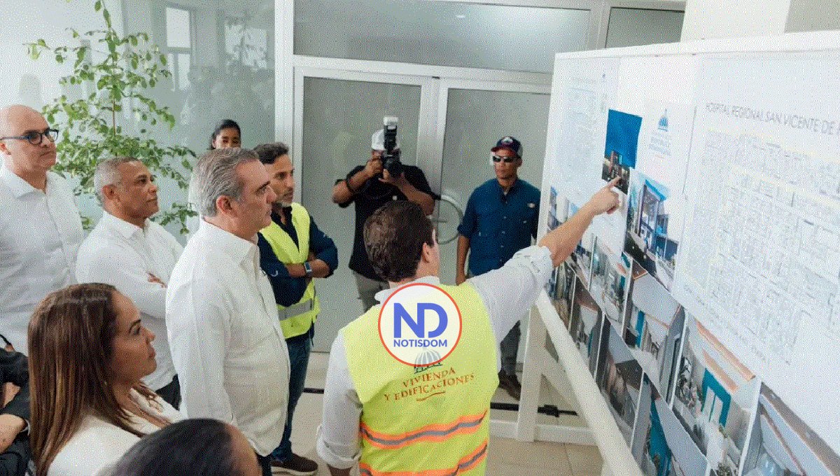 Abinader supervisa culminación de primera etapa en hospital San Vicente de Paúl