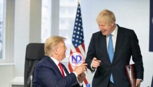 Boris Johnson afirma «el mundo necesita» Trump vuelva