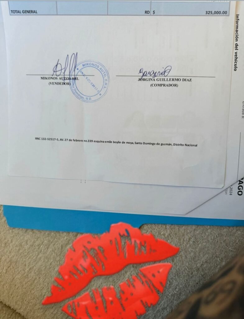 Un McLaren, el regalo de Tekashi a Yailin 3 carta 49 Un McLaren, el regalo de Tekashi a Yailin