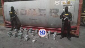DNCD se incauta 93 paquetes de cocaína en caucedo