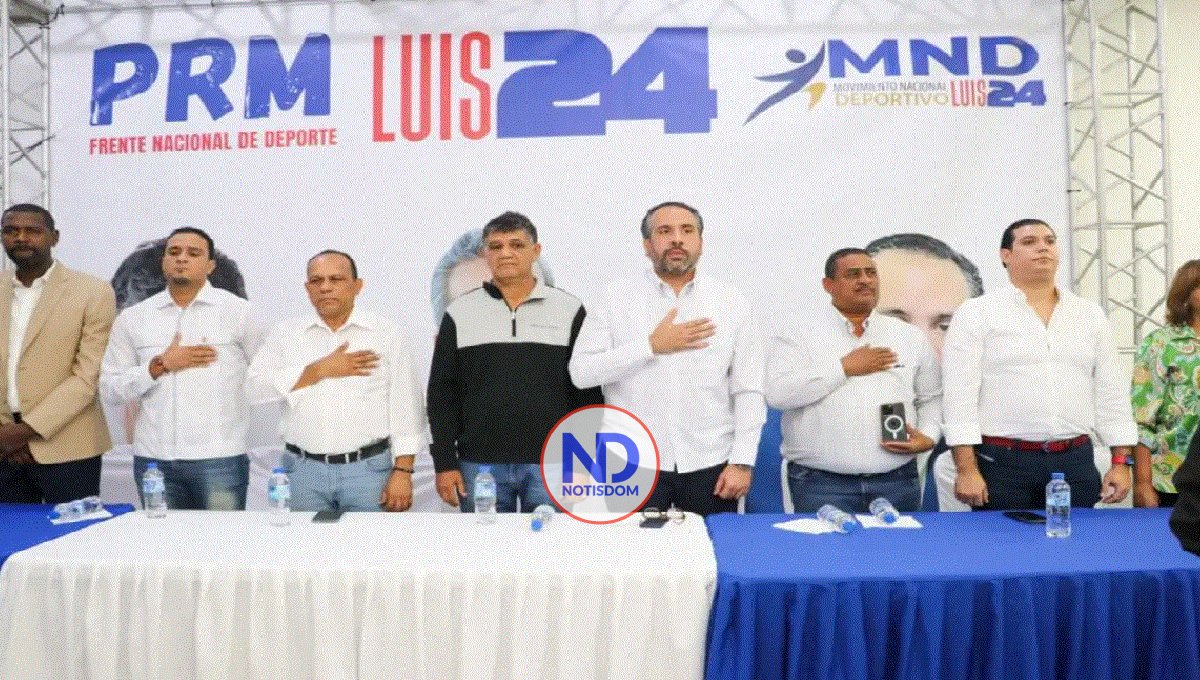 Movimiento deportivo Luis 24 apoya candidatura de Francisco Peña a alcalde SDO