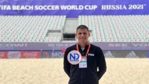 Juan Ángeles designado a su quinto Mundial FIFA de Fútbol Playa