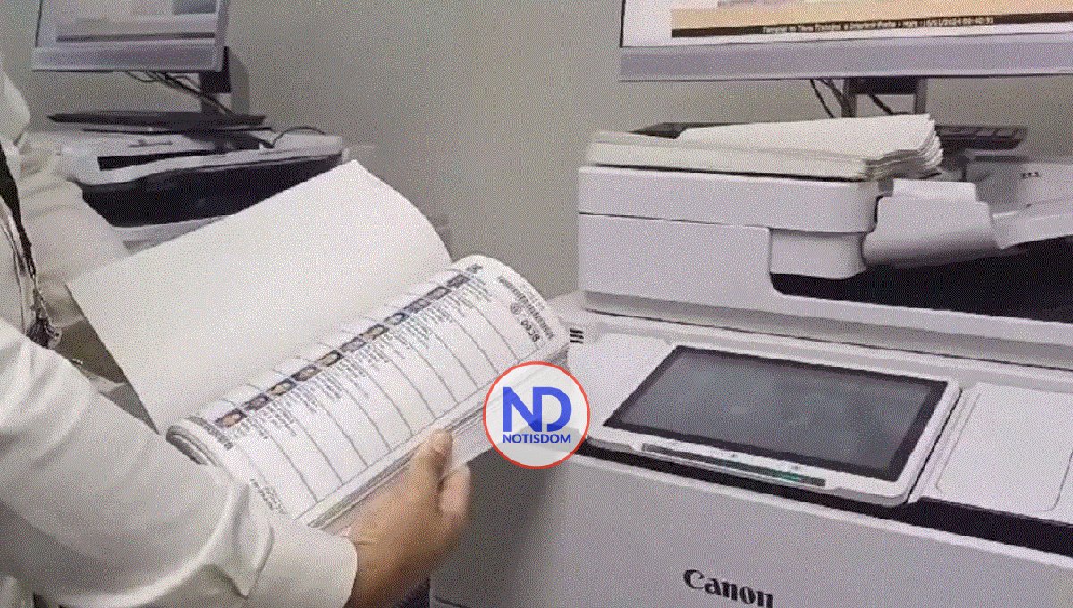 JCE inicia impresión de boletas electorales para elecciones municipales