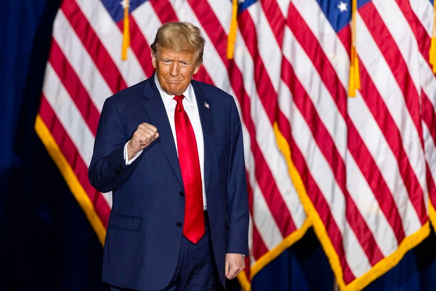 trump 143 Trump arrasa en caucus de Iowa: emite mensaje conciliador