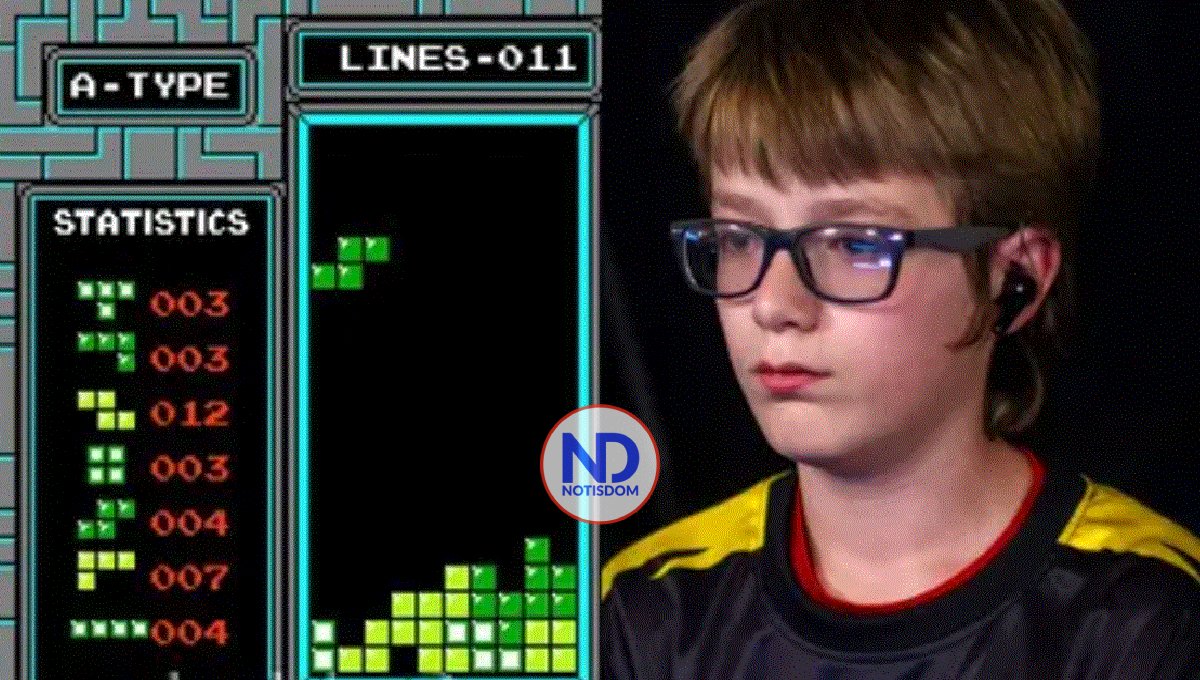 Un niño estadounidense de 13 años vence a Tetris por primera vez en la historia