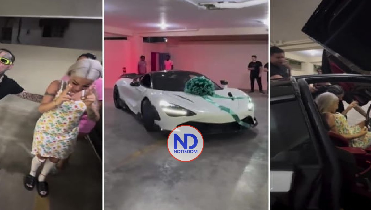 Un McLaren, el regalo de Tekashi a Yailin 2 Un McLaren, el regalo de Tekashi a Yailin