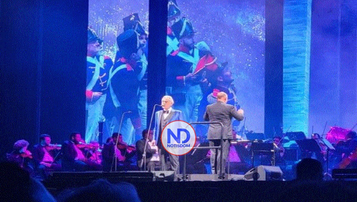 La elegancia de Bocelli llenan SD en un concierto con Filarmónica