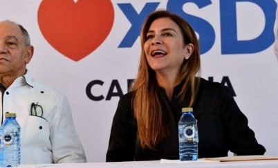 Carolina Mejia. 1 Los principales líderes sindicales apoyan a Carolina Mejía en el DN