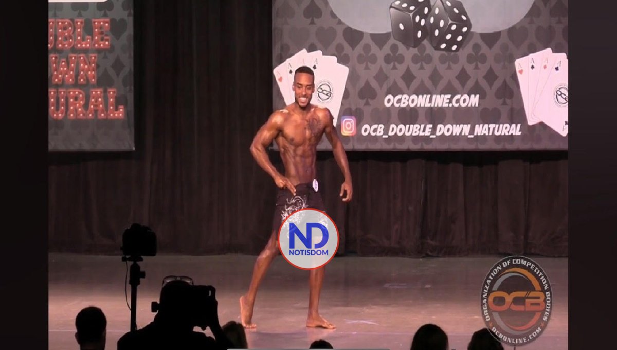 Dominicano en Estados Unidos obtiene triunfo como fisiculturista