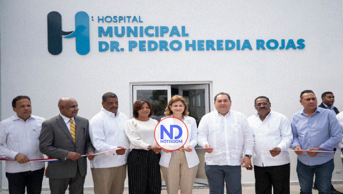 Vicepresidenta inaugura obras de salud en Monte Plata y Arenoso