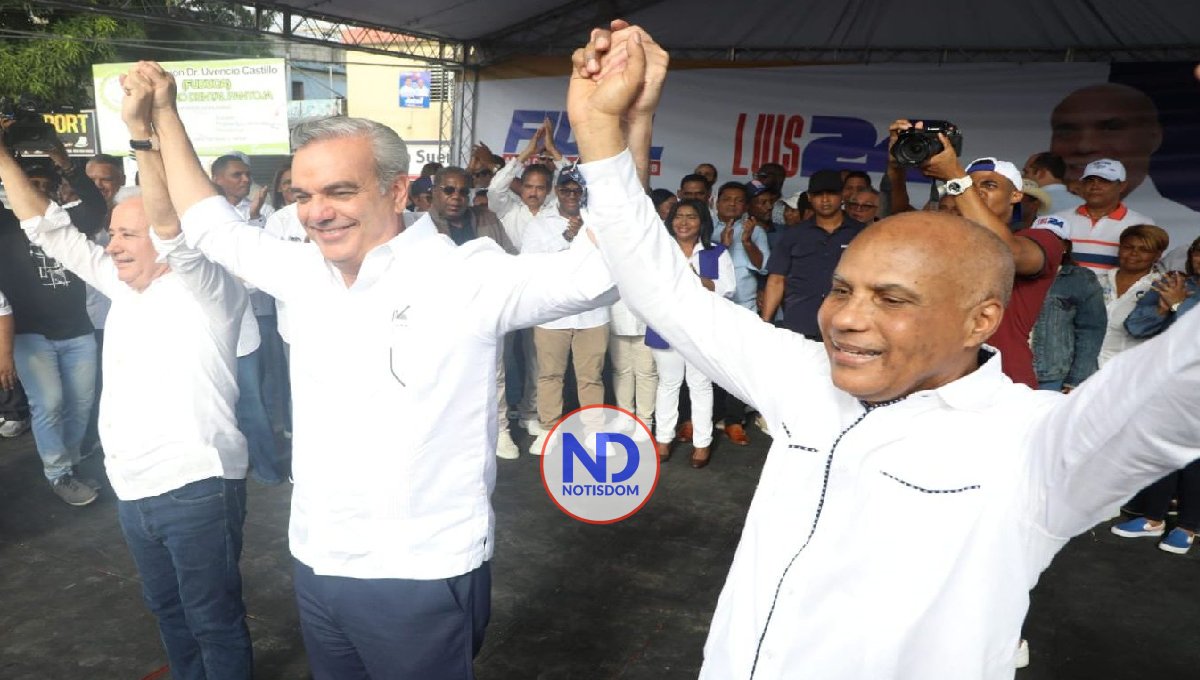 Abinader cree se reduce más el respaldo población a opositores