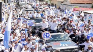 Abinader moviliza miles personas en Dajabón, Mao, Santiago y PP