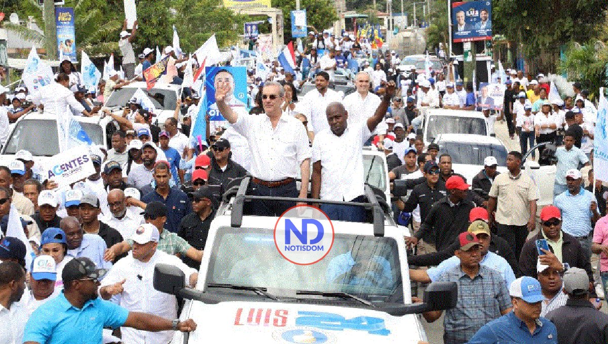 Abinader en labores políticas desde hoy hasta el domingo