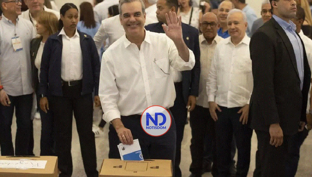 Presidente Abinader votará este domingo a las 10:30 de la mañana 2 Presidente Abinader votará este domingo a las 10:30 de la mañana