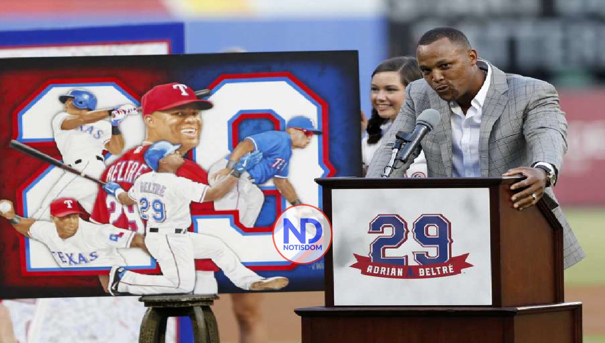 Placa Adrián Beltré Cooperstown tendrá logo de Rangers de Texas