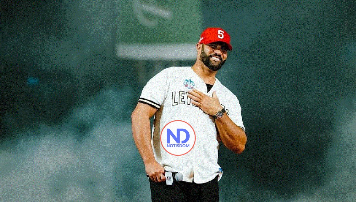 Albert Pujols ha sido designado manager de Leones del Escogido