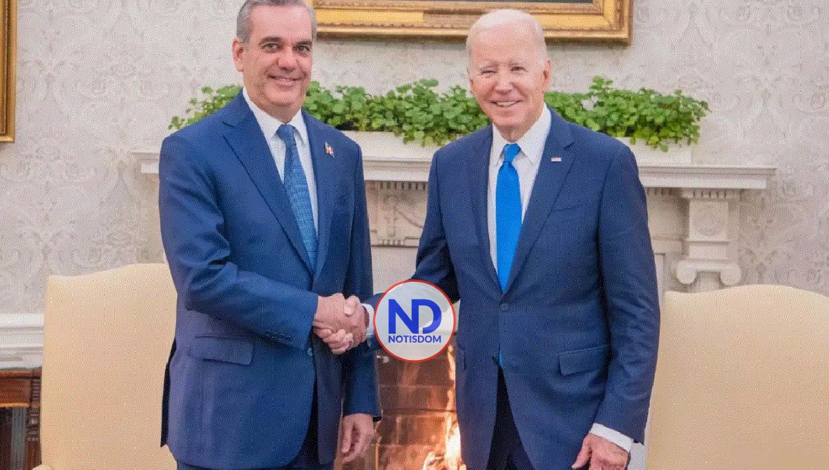 Joe Biden felicita a su homólogo Luis Abinader por su liderazgo en la región