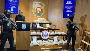 Ocupan 255 paquetes de cocaína en 2 acciones, una persona herida