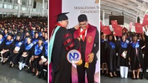 UNEV otorgó «Galardón a la Reforma» a Dío Astacio durante acto de graduación