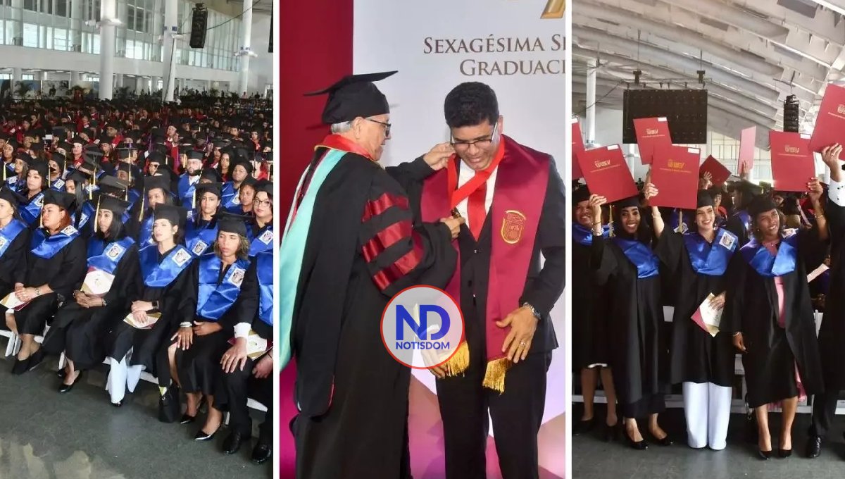 UNEV otorgó «Galardón a la Reforma» a Dío Astacio durante acto de graduación