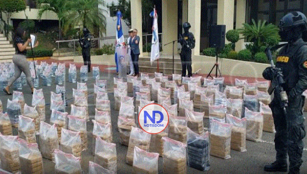 Autoridades incautan de más de 180 kilos drogas en una semana