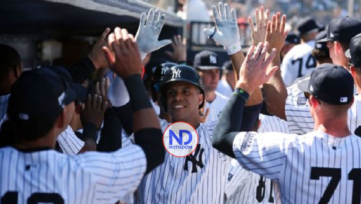 Juan Soto bateó jonrón en primer juego primaveral con los Yankees