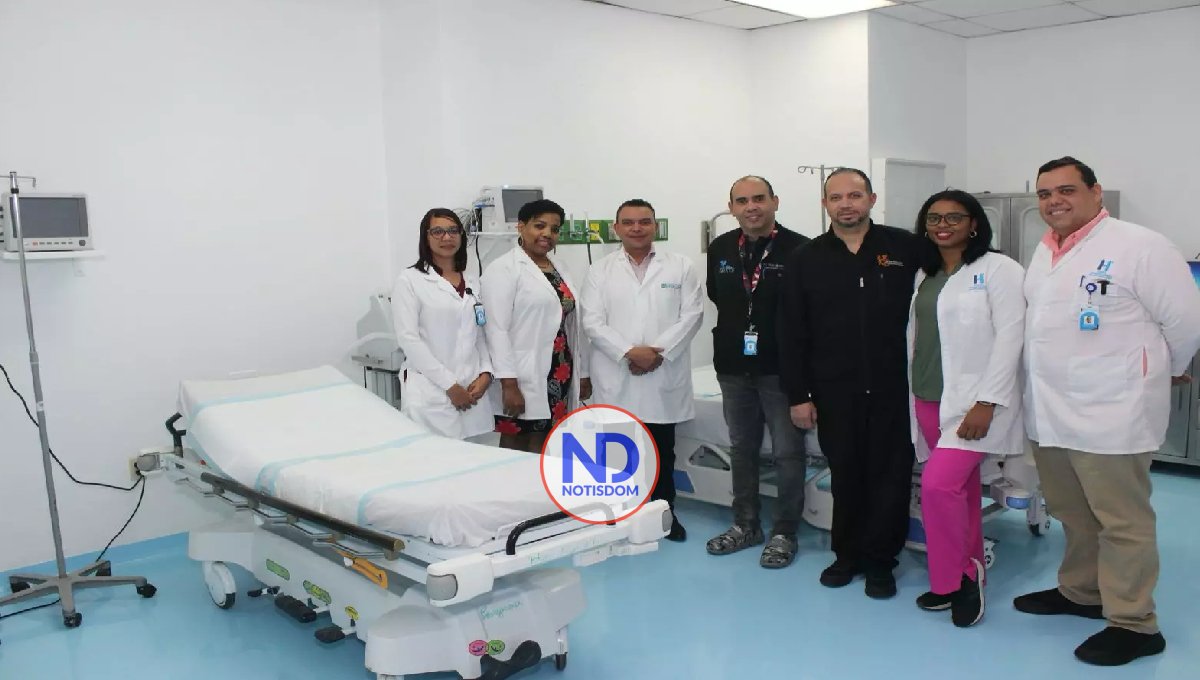 Hospital Ney Arias Lora entrega remozada área de reanimación