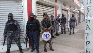 Militares custodian calles de Navarrete tras llamado a huelga