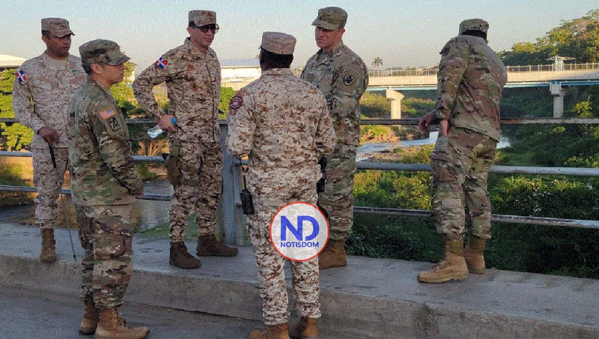 Militares EEUU y RD recorren zonas de la frontera con Haití