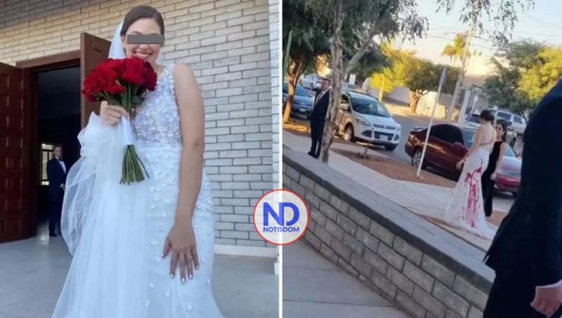 Suegra arruina vestido de novia de su nuera para impedir que se case con su hijo 2 Suegra arruina vestido de novia de su nuera para impedir que se case con su hijo